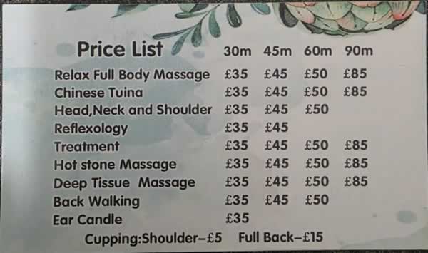 Lotus Wellness Chinese Massage Centre Dorchester Dorset